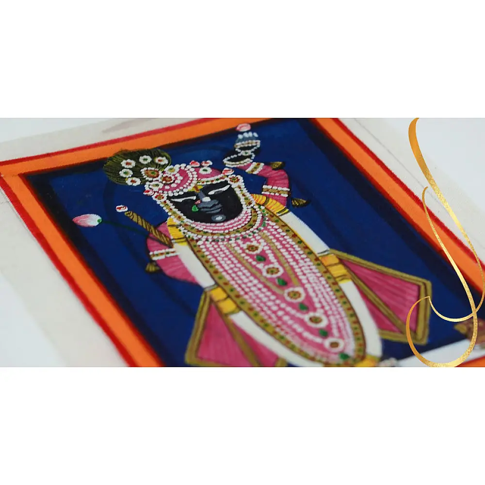 Srinath ji Miniature painting    